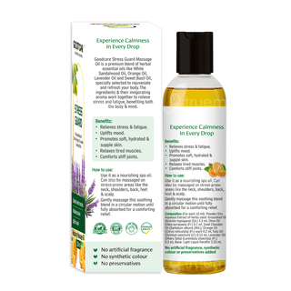 Goodcare Stress Guard Massage Oil 100Ml